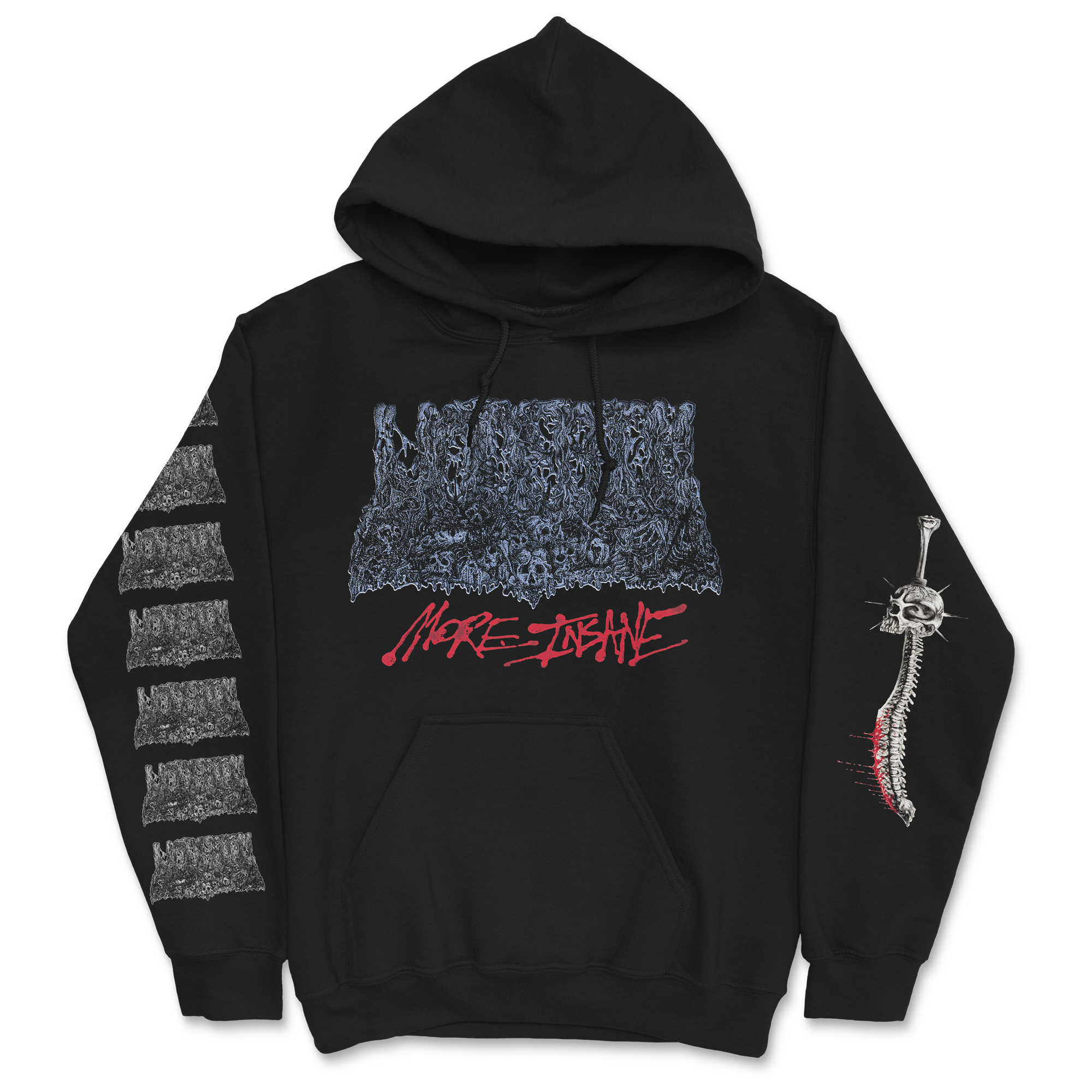 More Insane Death Metal Hoodie (Pre-Order)