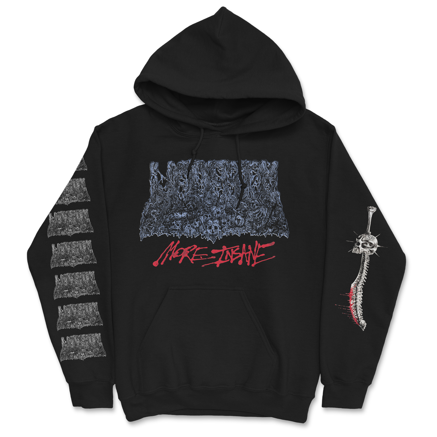 More Insane Death Metal Hoodie