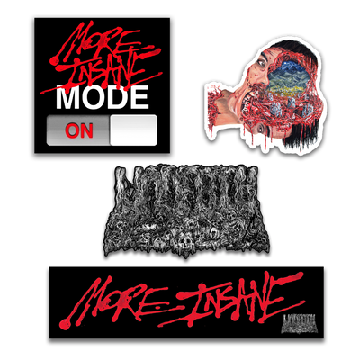 More Insane Sticker Pack (Pre-Order)