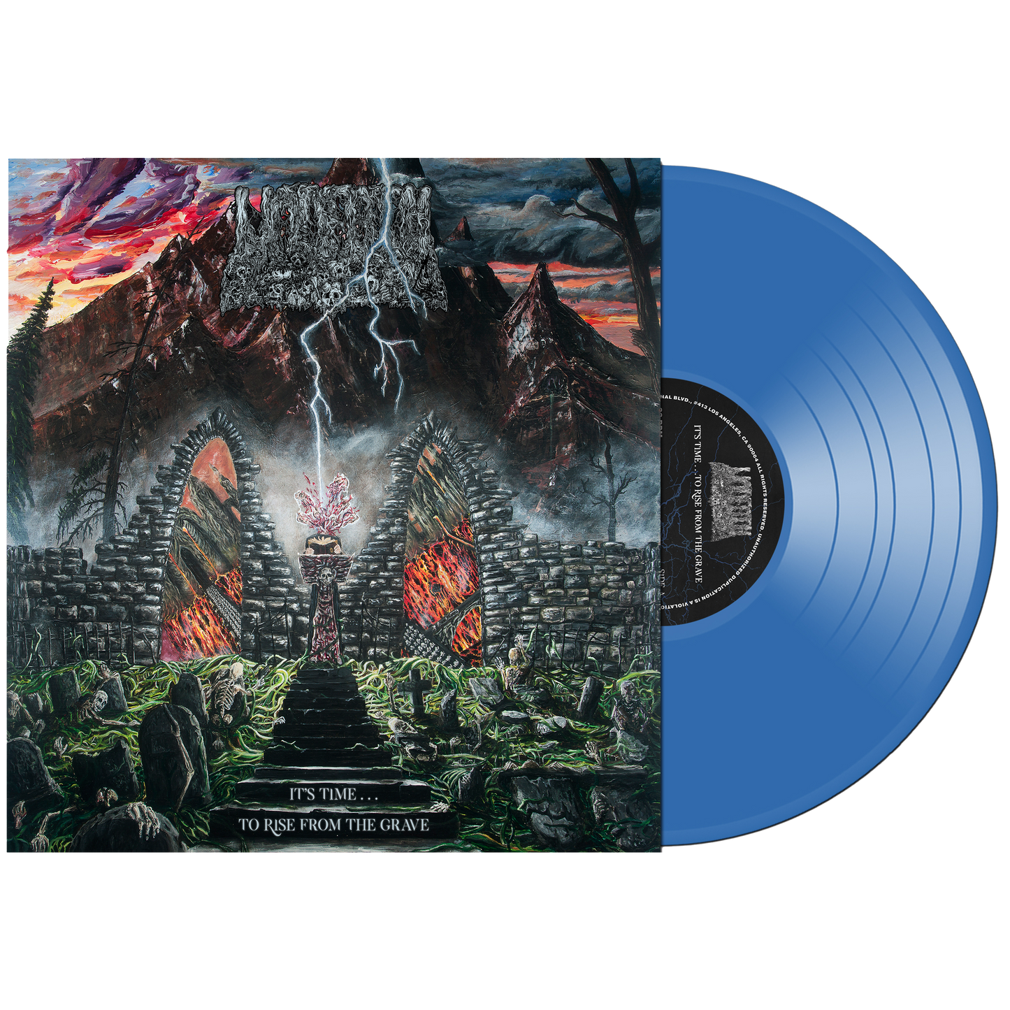 It's Time...To Rise From the Grave - Solid Cornflower Blue :: Limited to 1100::